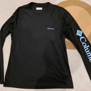 Columbia Mens Black Long Sleeve Shirt